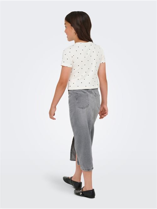  ONLY KIDS | 15346421/Cloud Dancer Black Hearts